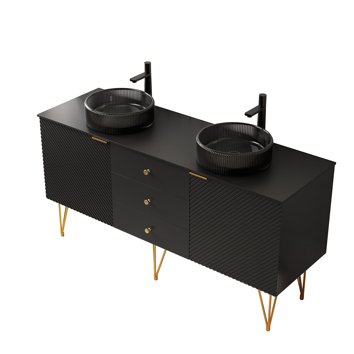 GEMA 60" Freestanding Bathroom Vanity