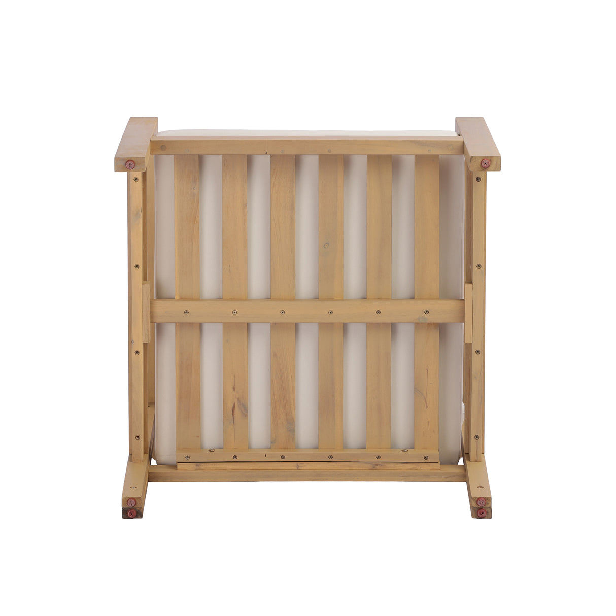 Acacia Wood Patio Furniture Club Chair with Soft Cushion