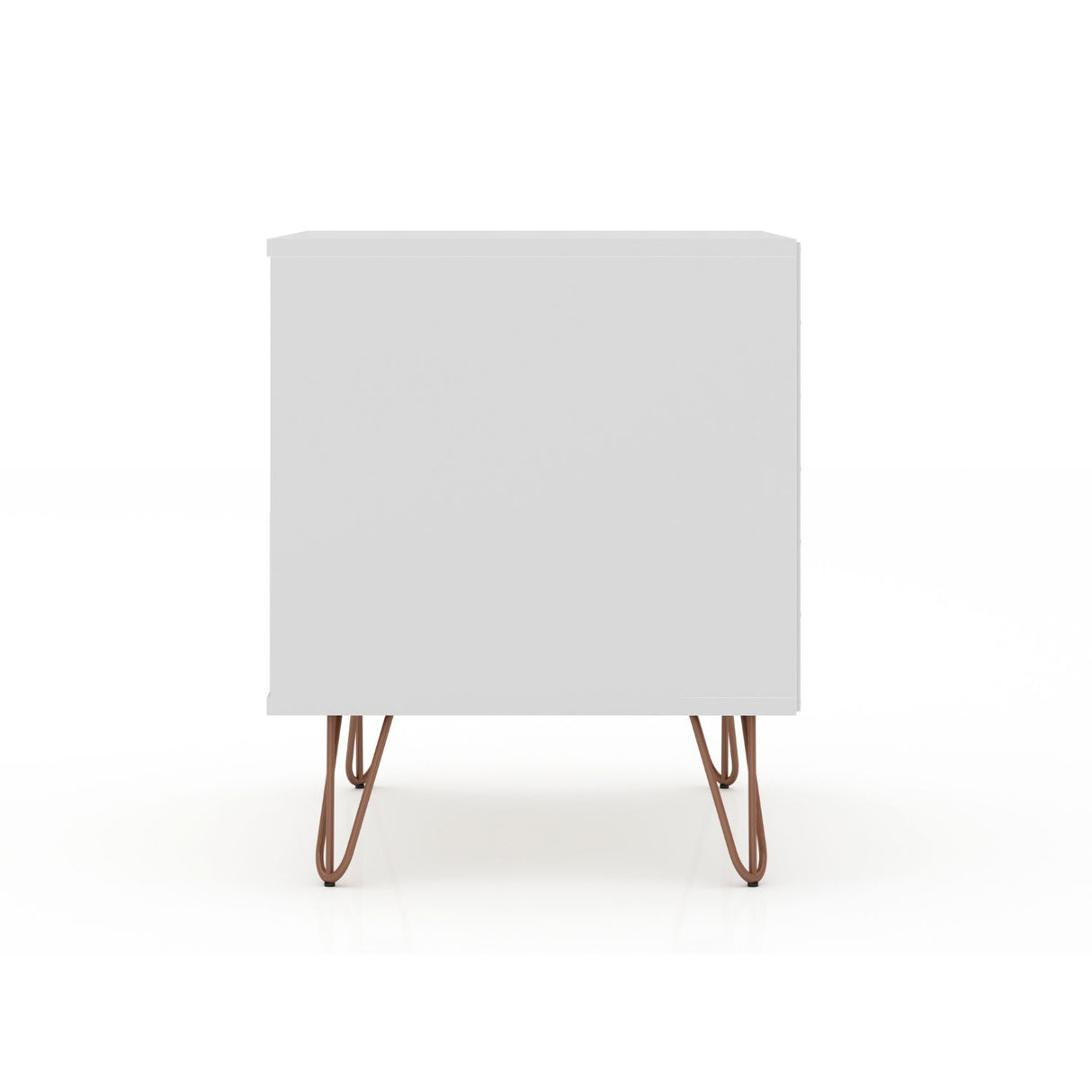 Rockefeller - Nightstand With 2 Drawers - White