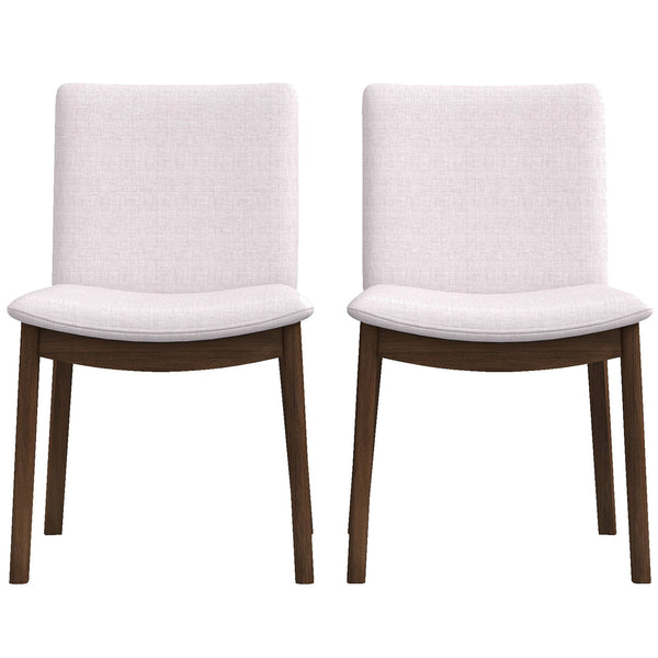 Laura - Mid-Century Modern Solid Wood Dining Chair (Set of 2)