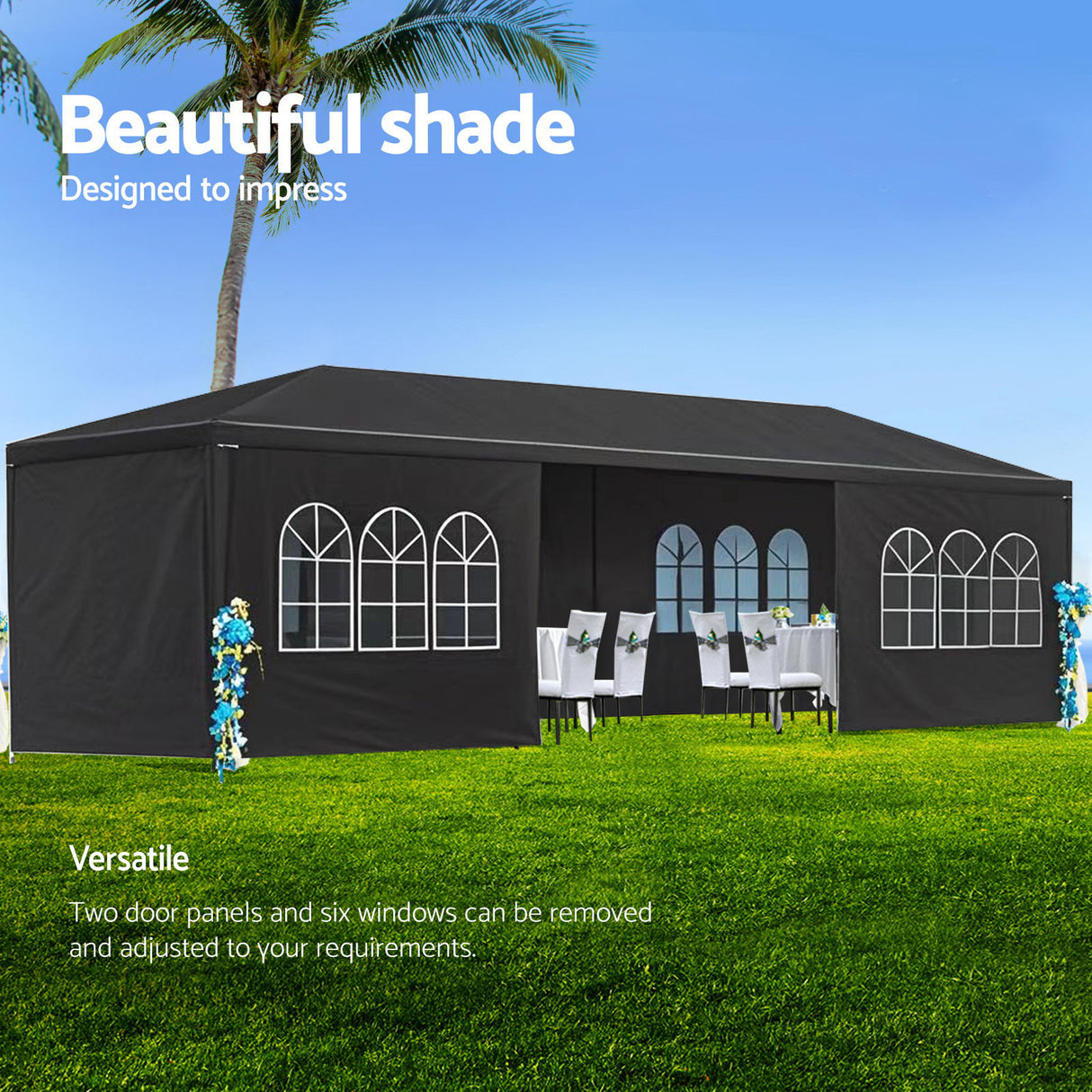 10x30' Wedding Party Canopy Tent Outdoor Gazebo