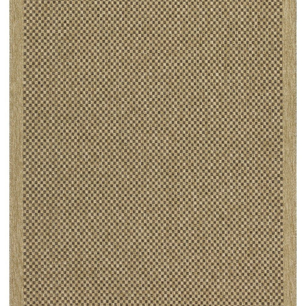 Earth - 7'10" X 10'3" Polypropylene Indoor, Outdoor Area Rug - Jute, Mocha