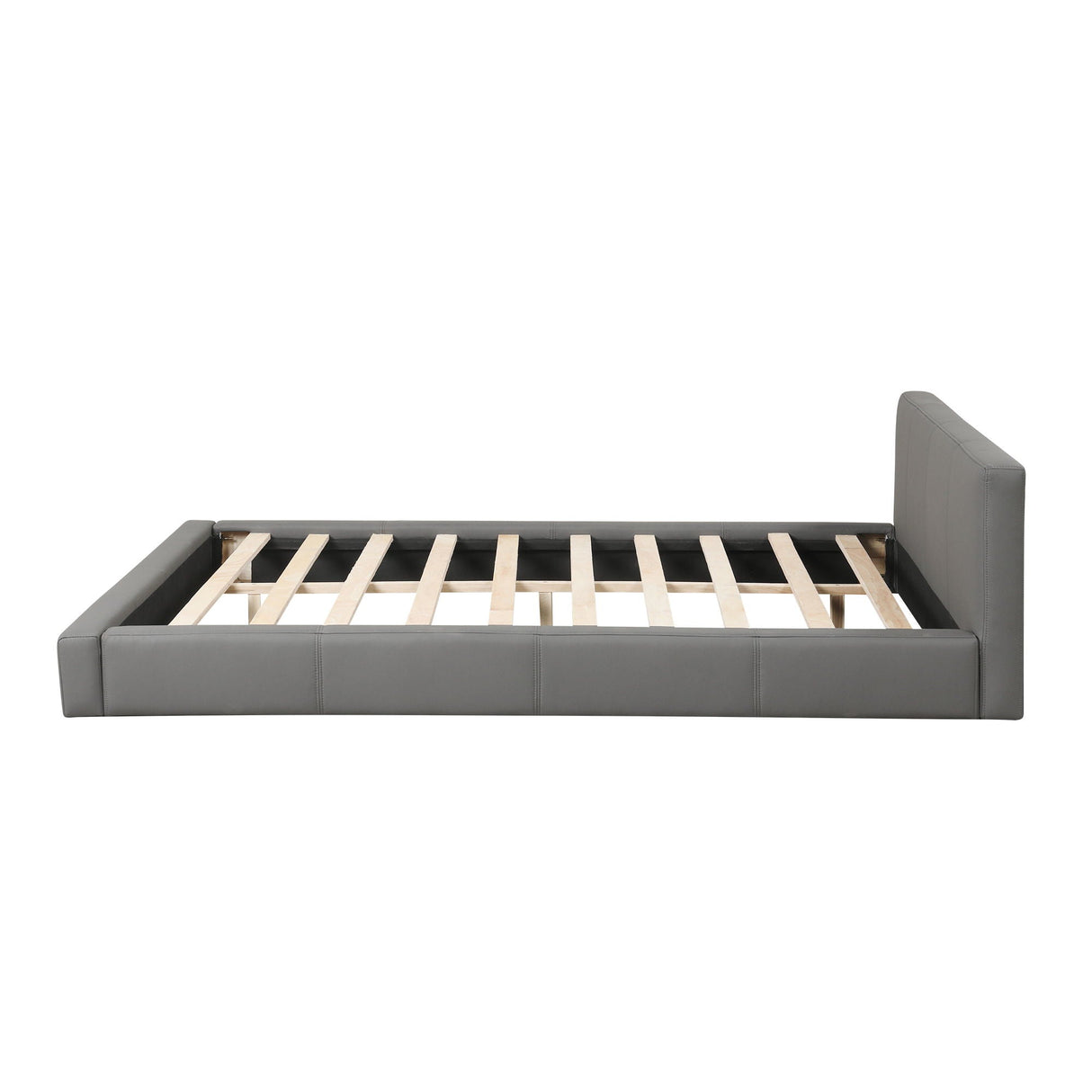Stylish Upholstered Bed With Birch Wood Frame - Best Buy Furniture