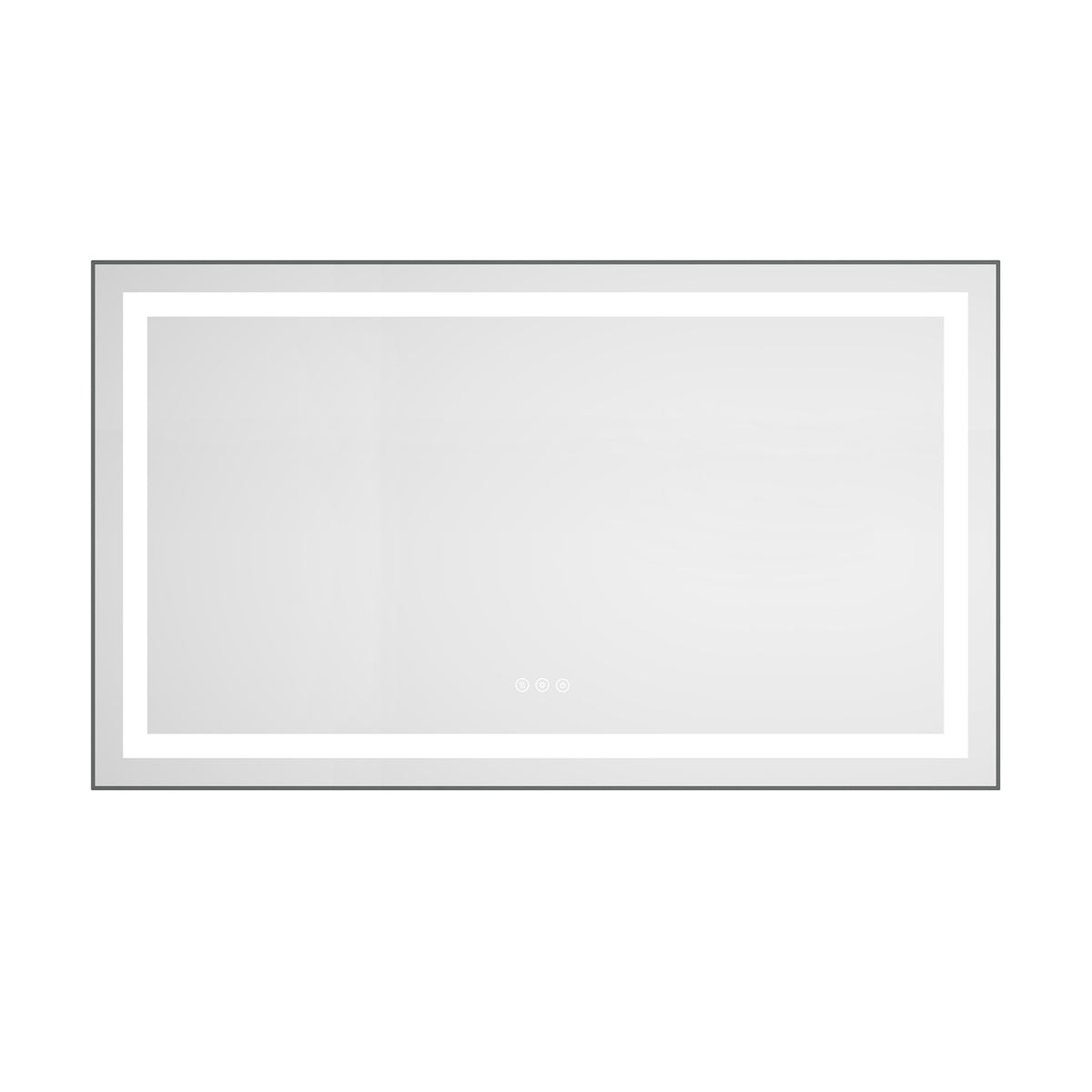 LED Bathroom Mirror with Front and Backlight