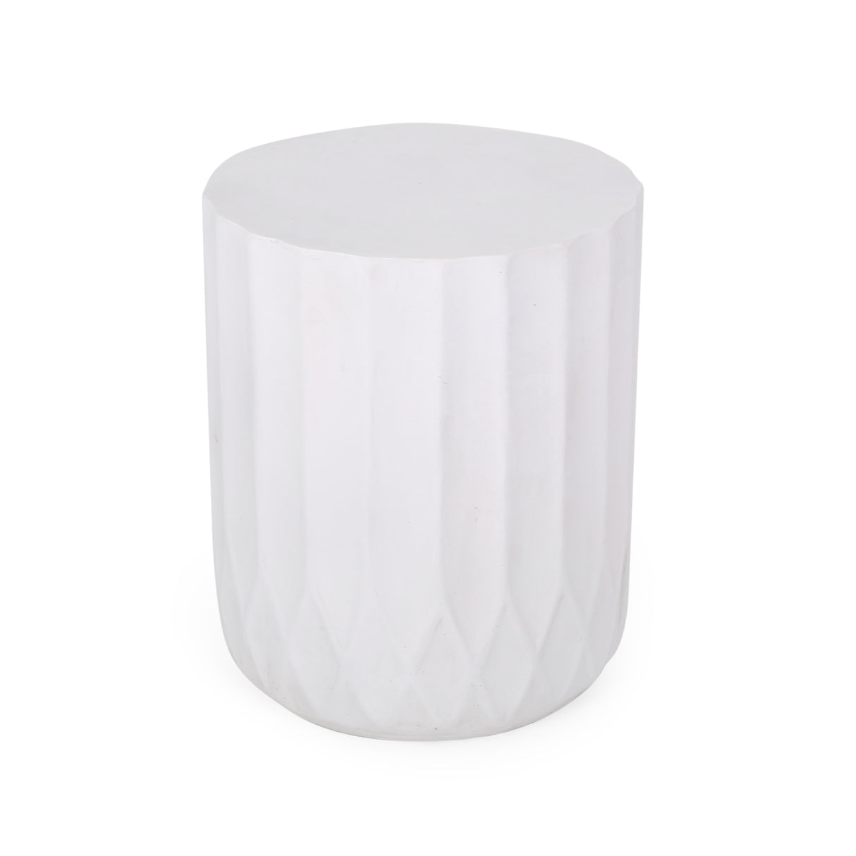 Round Outdoor Side Table, 15" W x 15" D End Table