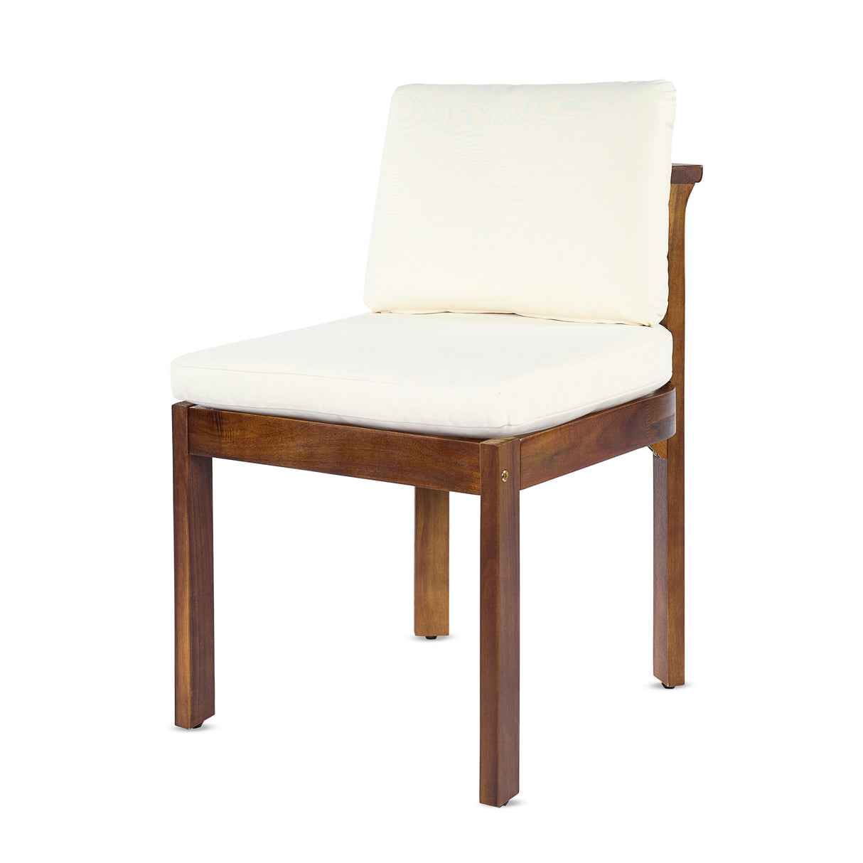Acacia Wood Outdoor Dining Chair (Set of 2)