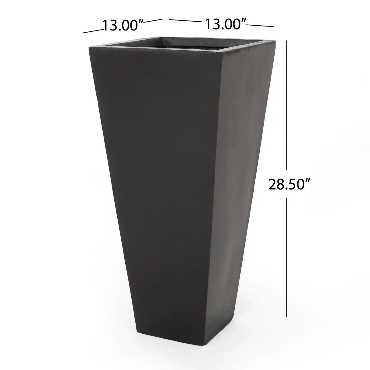Outdoor Modern Cast Stone Planter - Best Buy Furniture