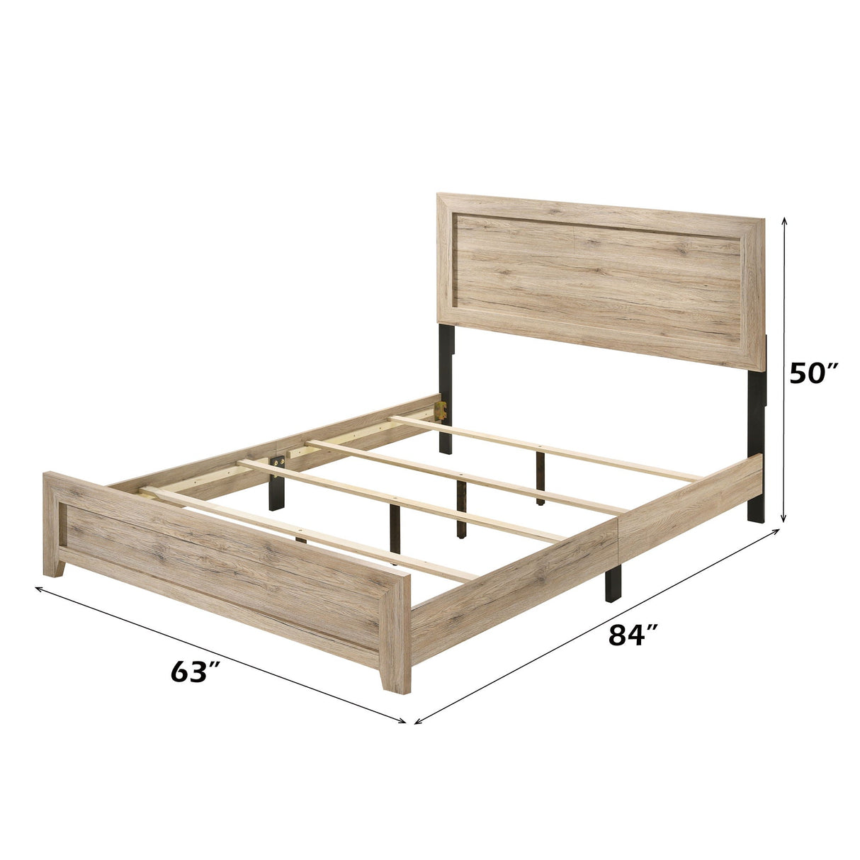Miquell Panel Bed