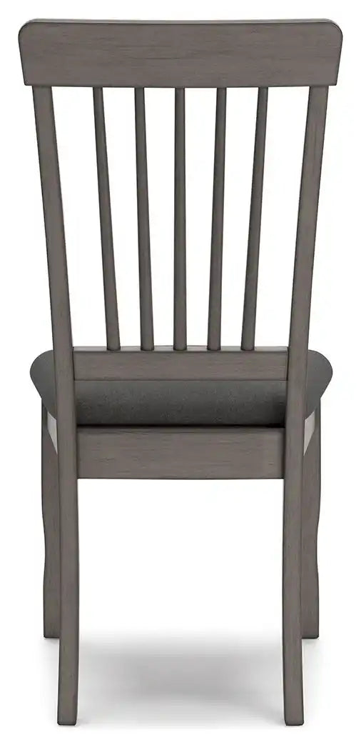 Shullden - Dining Room Side Chair (Set of 2) - Gray - Best Buy Furniture