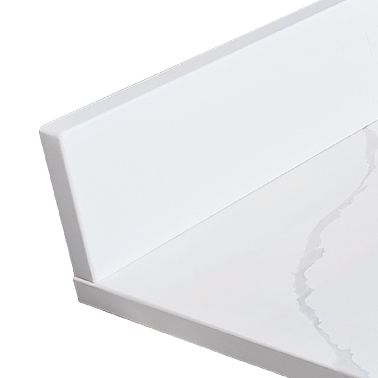 49-Inch Quartz Bathroom Vanity Top