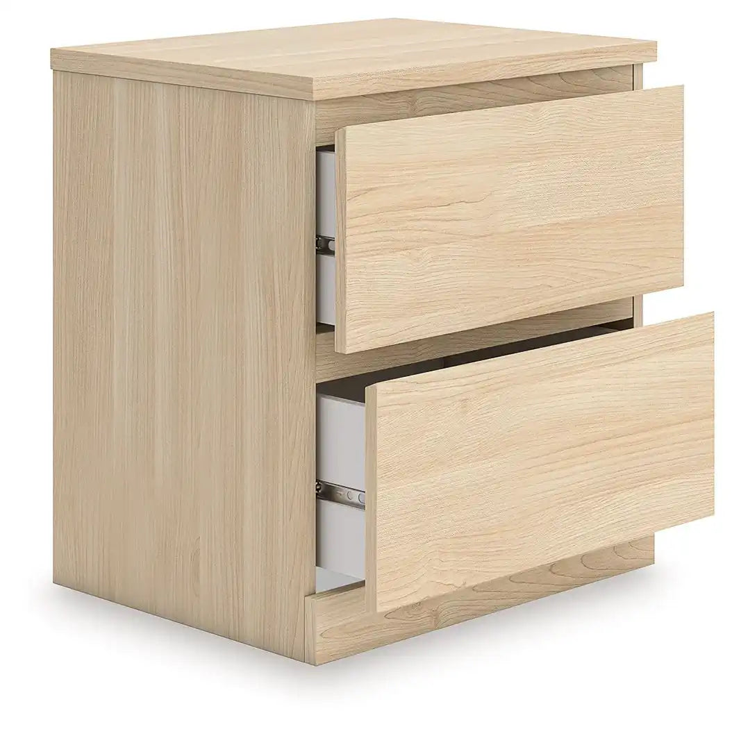 Onita - Two Drawer Night Stand - Best Buy Furniture