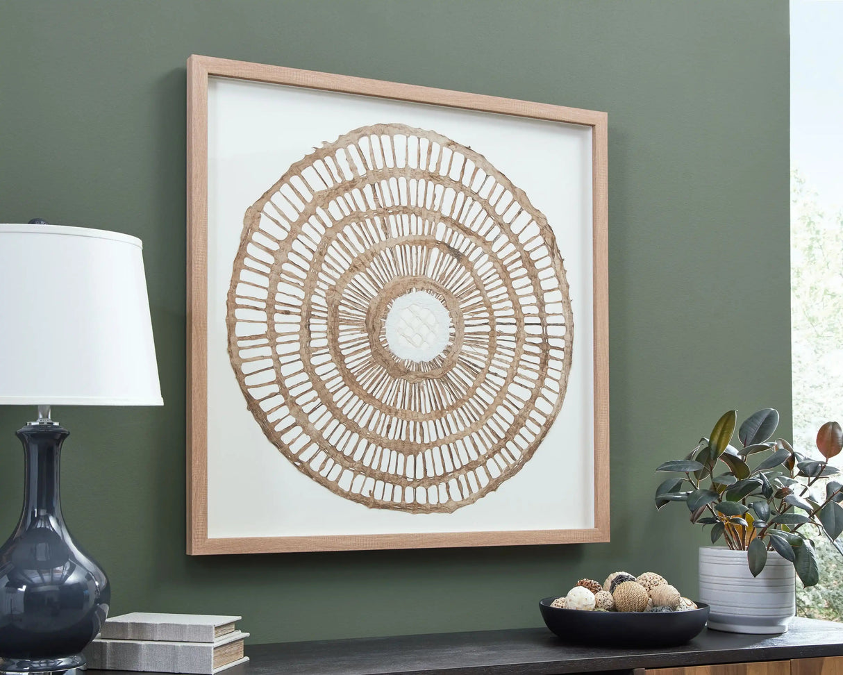 Brockham - Wall Decor - Brown - Best Buy Furniture