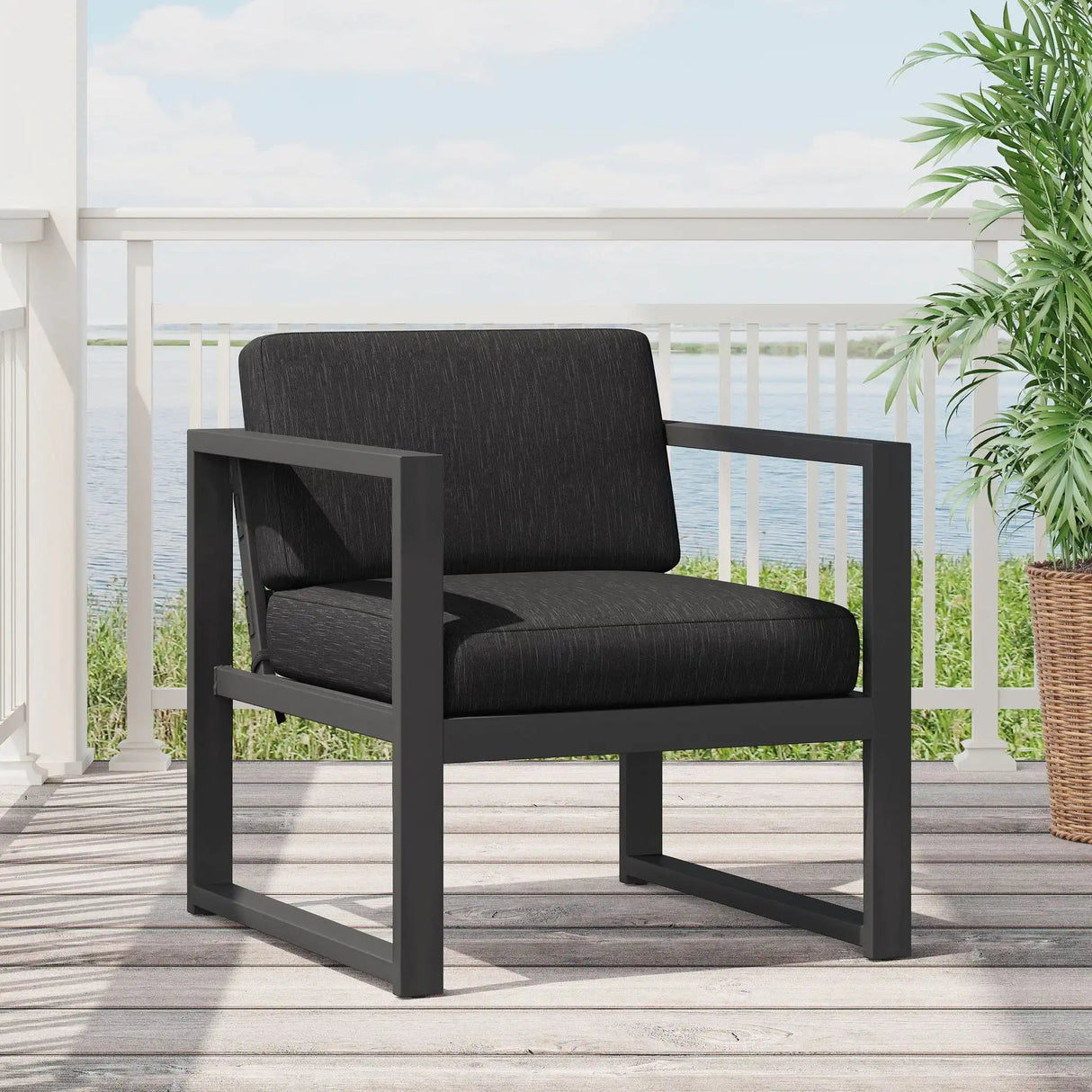 Navan - Outdoor Patio Club Chair - Best Buy Furniture