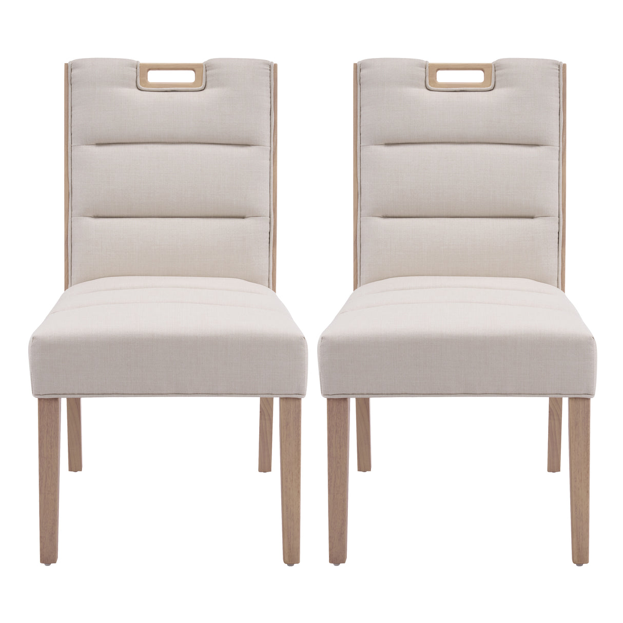 Upholstered Armless Dining Chairs