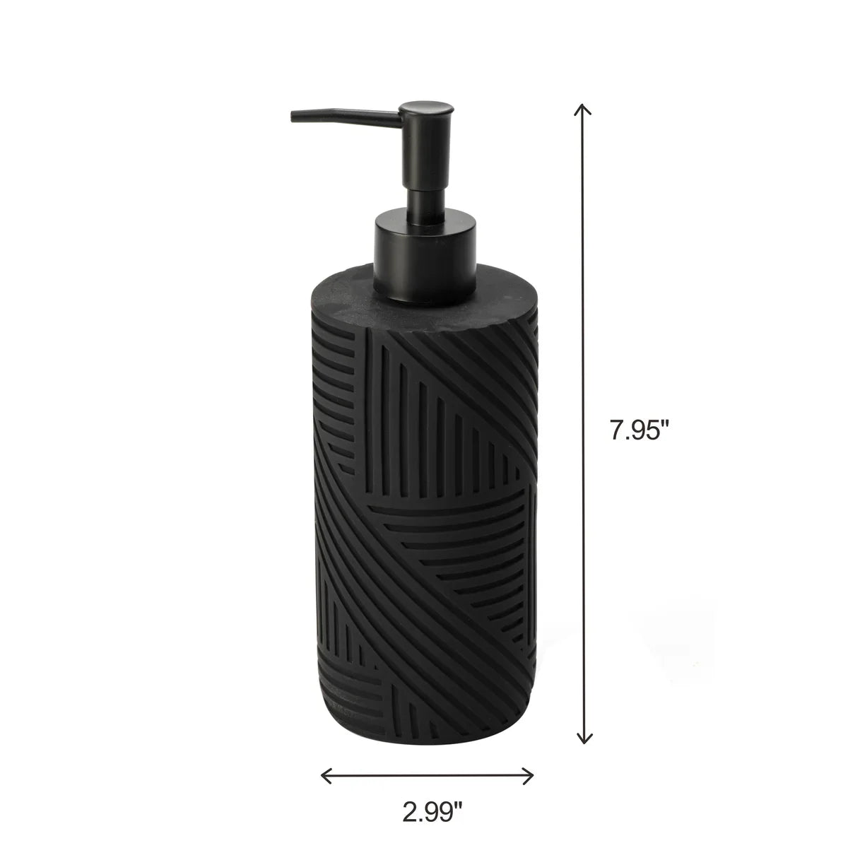 7 Piece Resin Bathroom Accessories Set