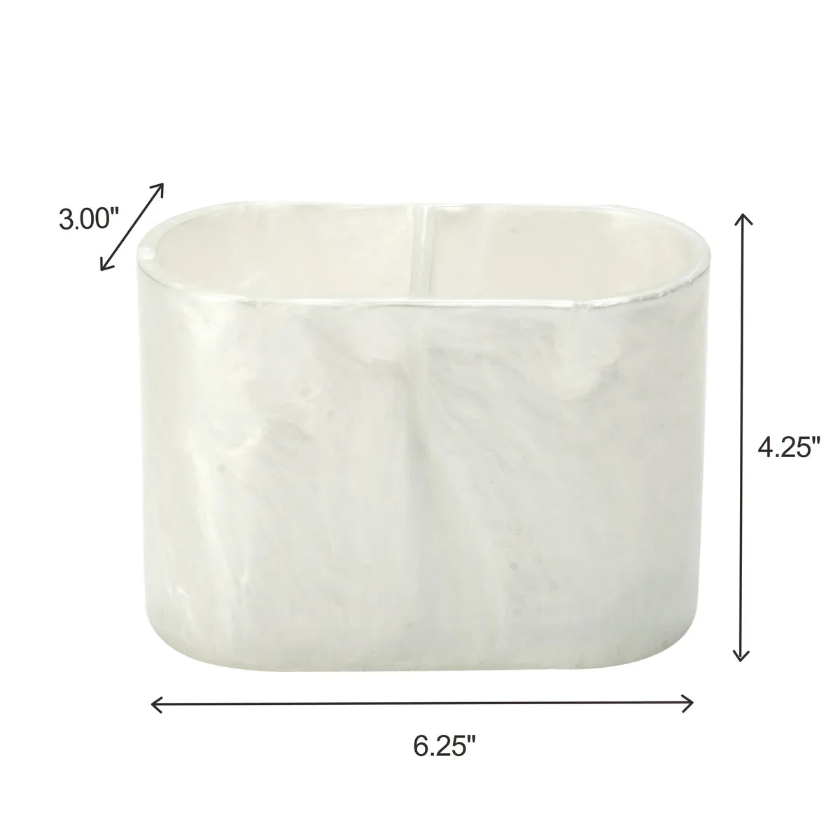 7 Piece Resin Bathroom Accessories Set