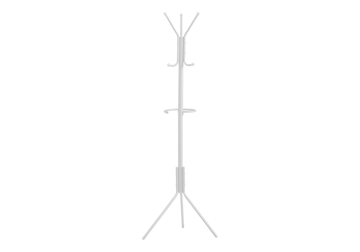 Coat Rack, Hall Tree, Free Standing, Hanging Bar, 6 Hooks, Entryway, Contemporary & Modern - Best Buy Furniture
