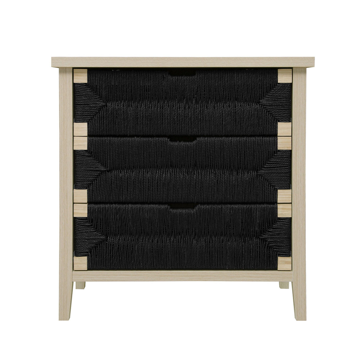 3 Drawer Buffet Sideboard With Adjustable Shelves, Natural