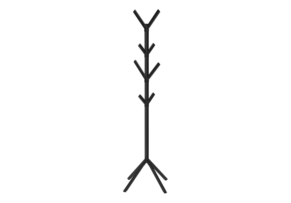 Coat Rack, Hall Tree, Free Standing, 8 Hooks, Entryway, Contemporary & Modern - Best Buy Furniture