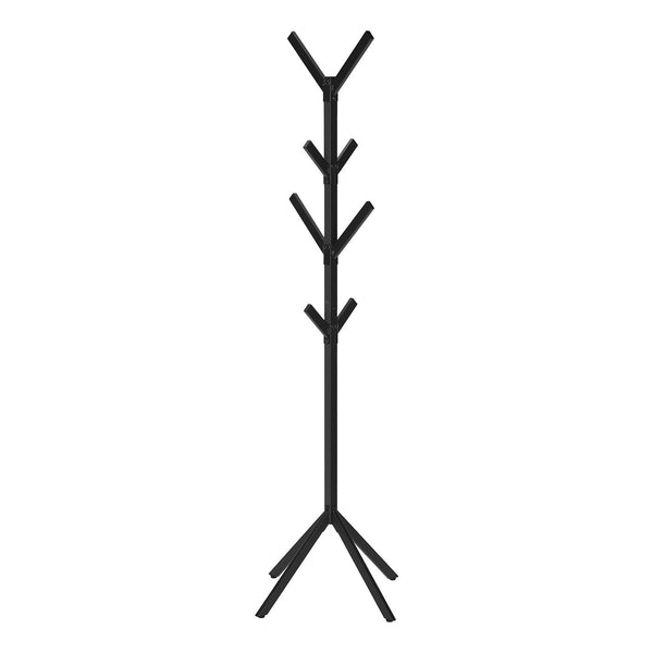 Coat Rack, Hall Tree, Free Standing, 8 Hooks, Entryway, Contemporary & Modern - Best Buy Furniture