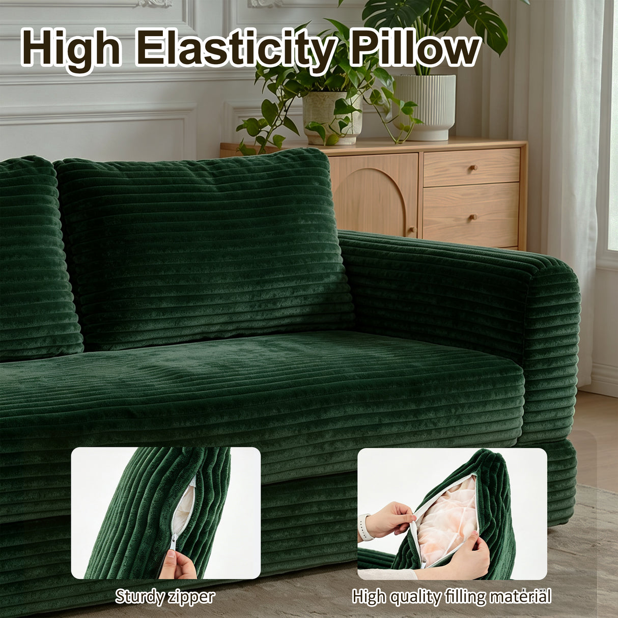 76 Inch Convertible Futon Sofa Bed