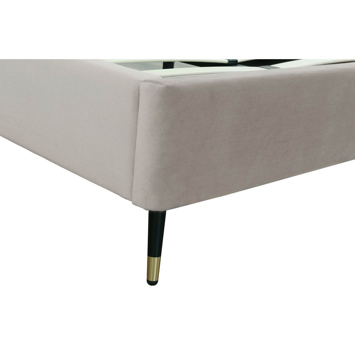 Crosby - Bed With Upholstered Headboard And Slats