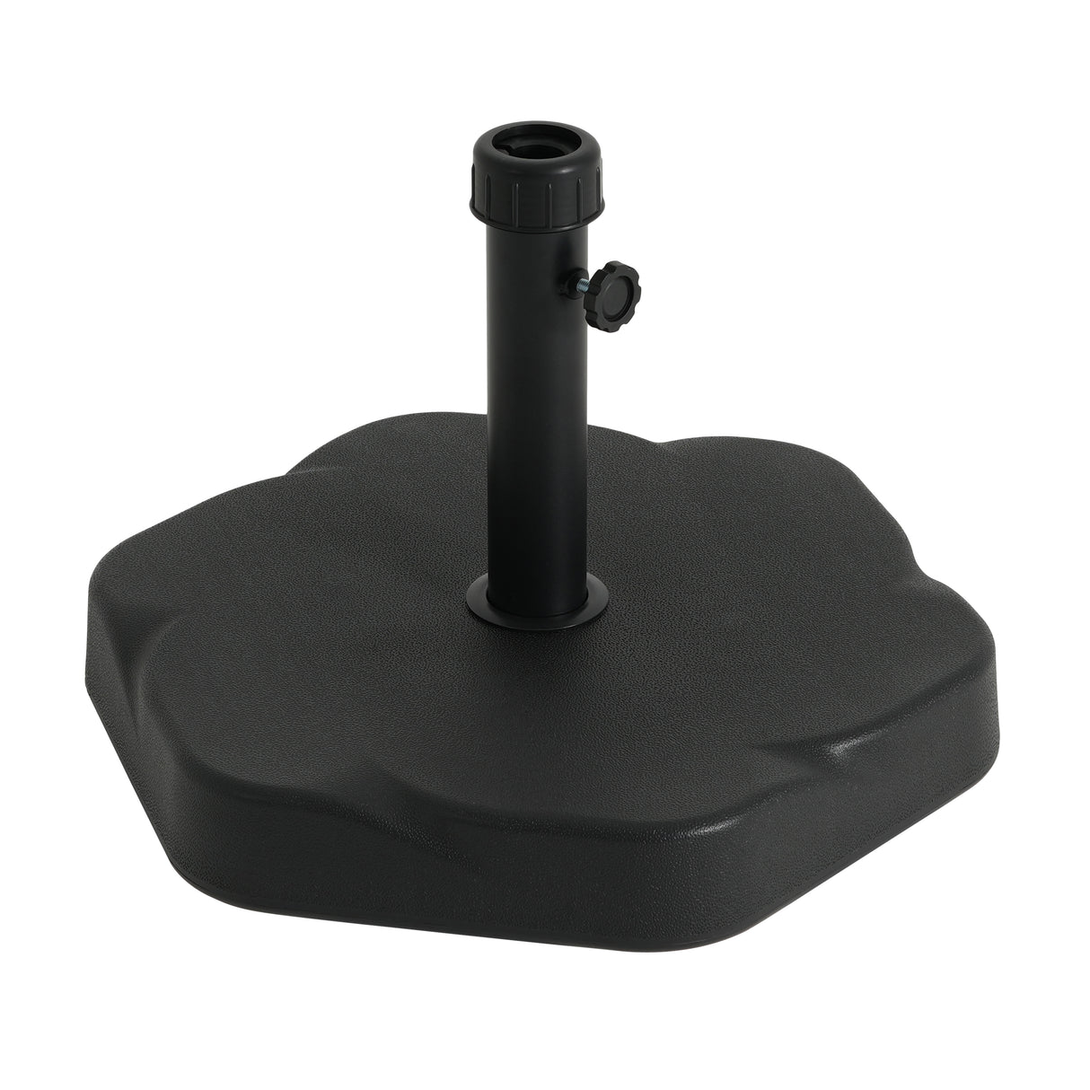 Hex Shape Outdoor 65-Pound Umbrella Base