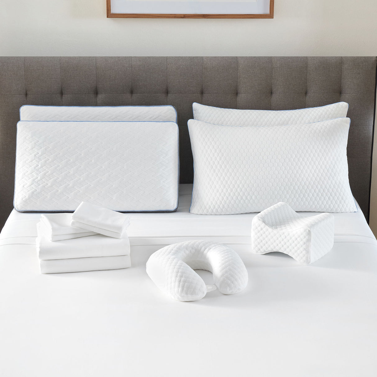 Comfort Care - Hybrid Restful Nights Euro Top Mattress With Premium Comfort Bedding Pack