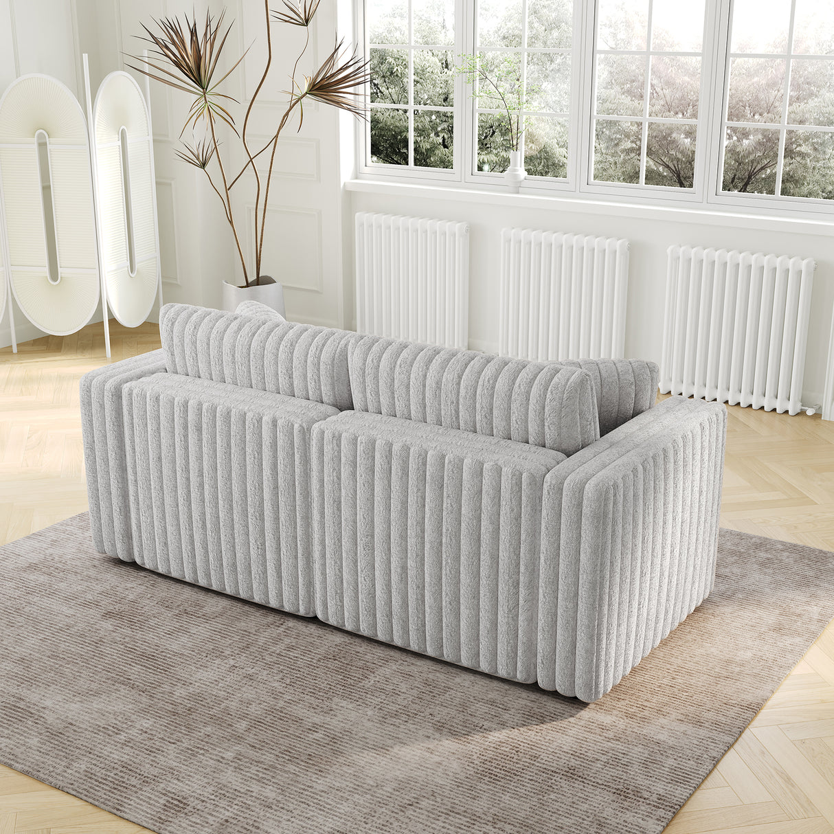 75.6" Soft Modular 2-Person Sofa