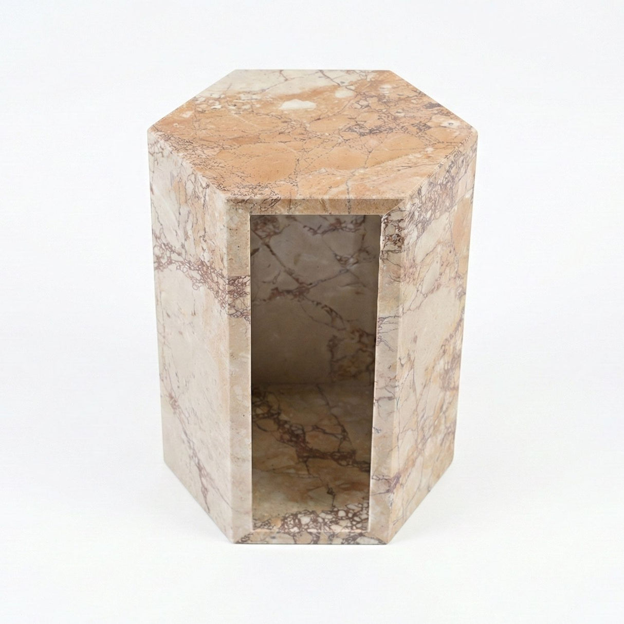 Modern Minimalist Hexagon Side Table