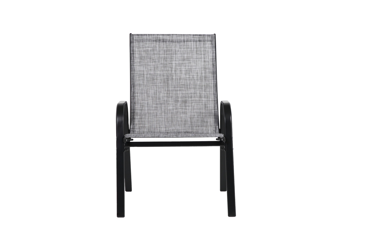 6 Piece Patio Chairs With Breathable Textilene Fabric
