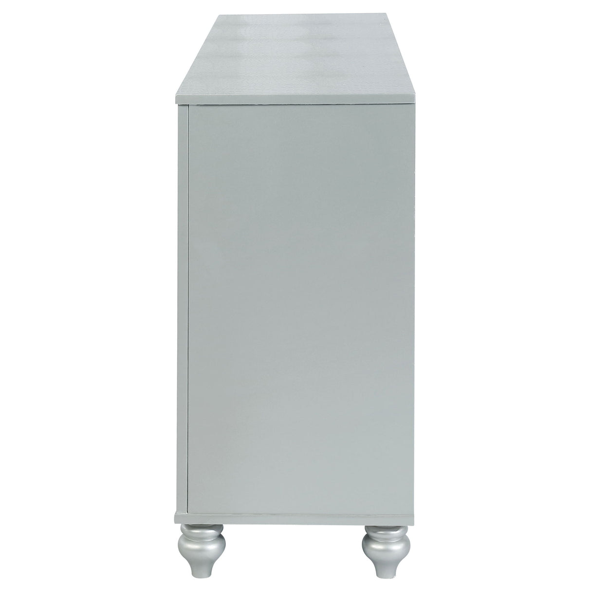 Arabesque - 6 Drawer Dresser - Silver