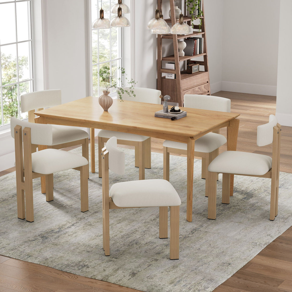 Modern Upholstered Armless Dining Chairs With Metal Legs - Best Buy Furniture