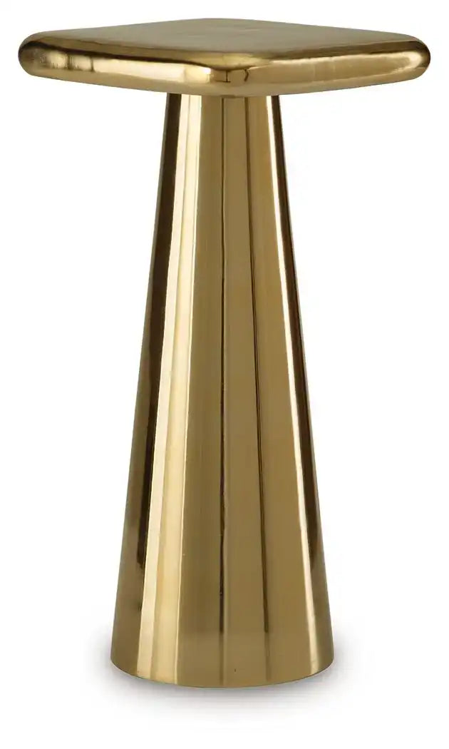 Dallenburg - Accent Table - Gold Finish - Best Buy Furniture
