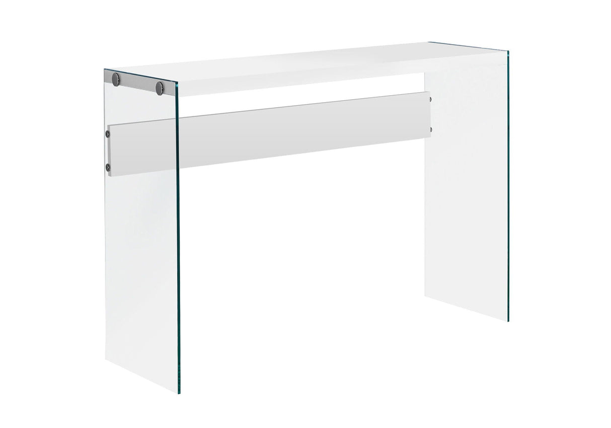 Accent Console Table For Entryway, Glossy Spacious Surface - Best Buy Furniture