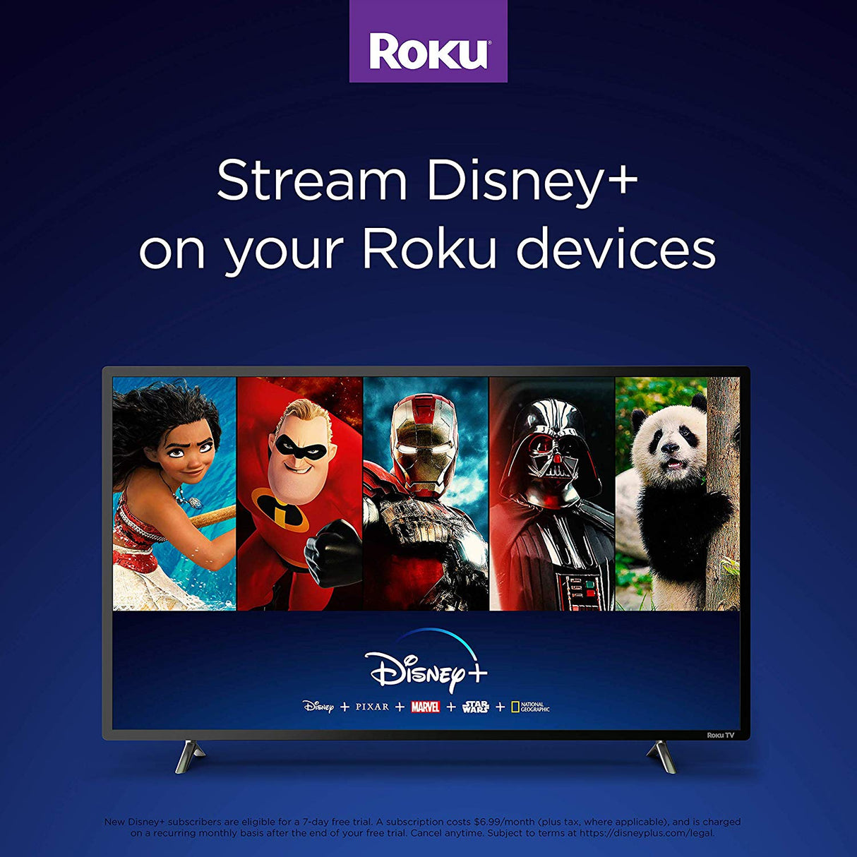 Roku Premiere HD/4K/HDR Streaming Media Player Simple Remote and Premium HDMI Cable
