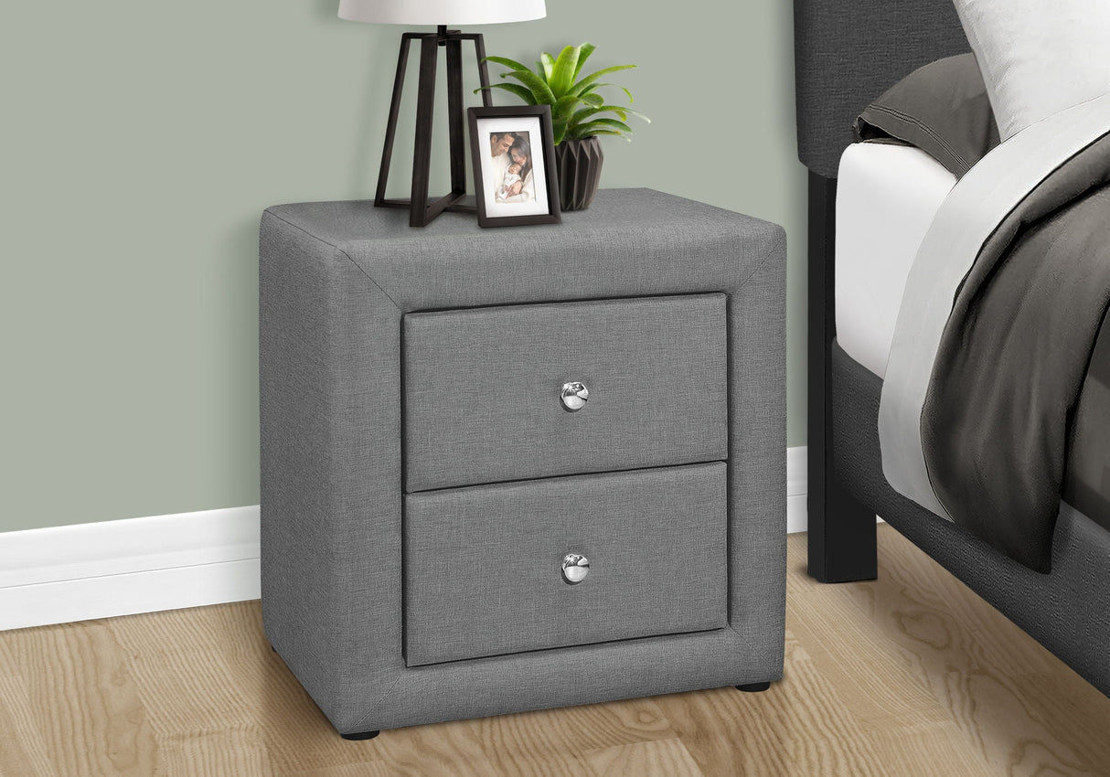 Nightstand, Storage Drawer Versatile Use, Upholstered, Transitional - Best Buy Furniture