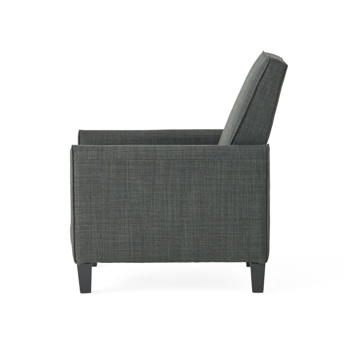 Upholstered Push Back Recliner Chair For Living Room