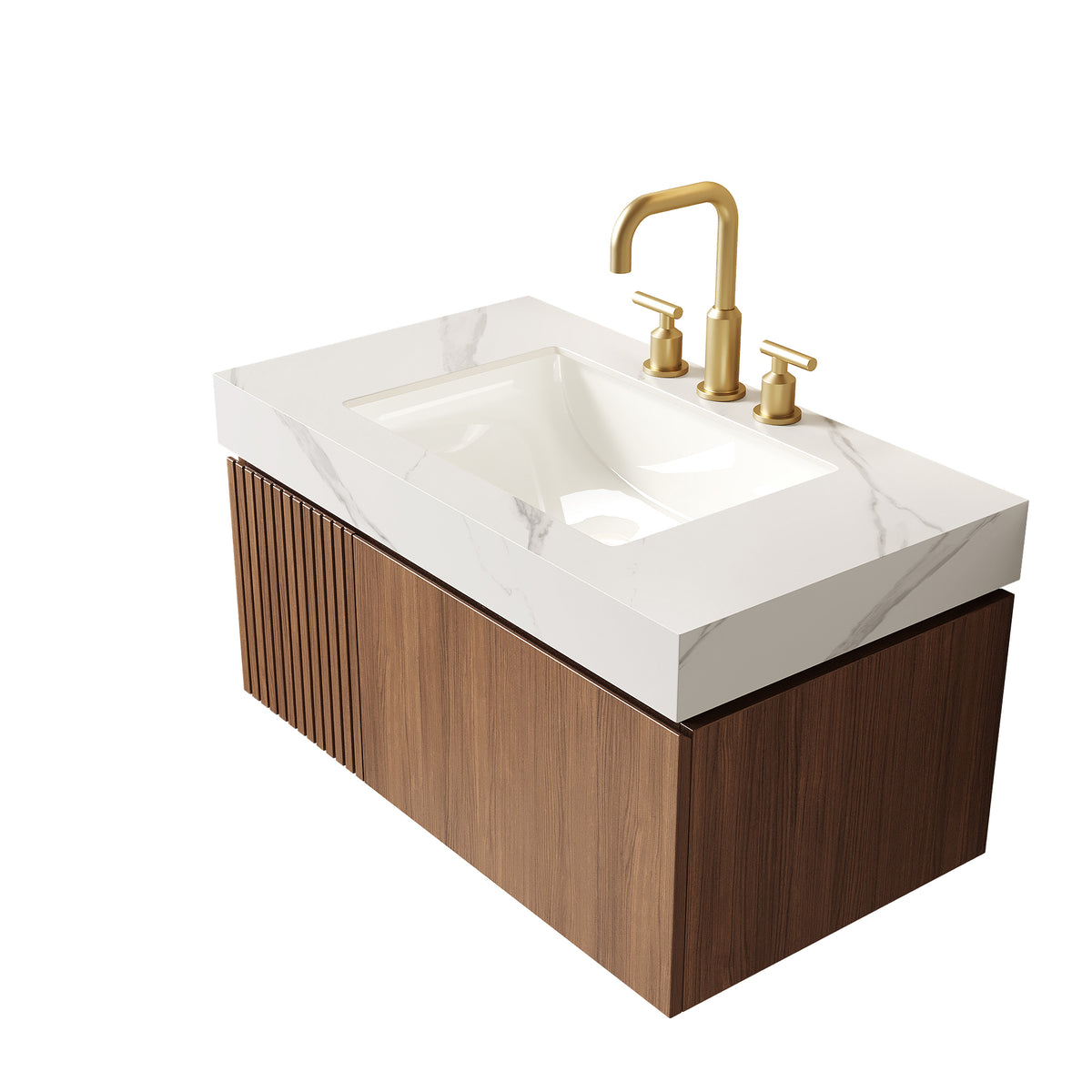 36" MURI Carrara Bathroom Vanity