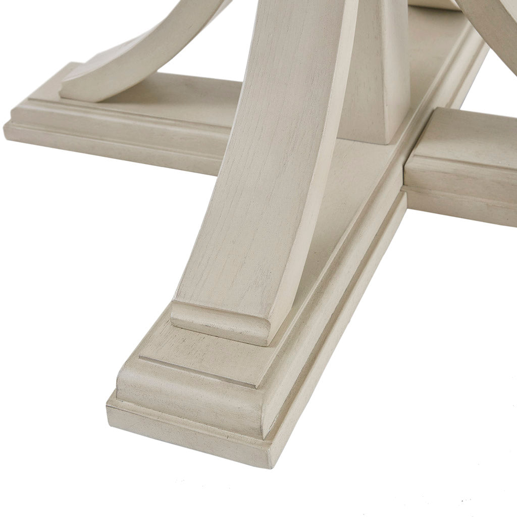 44" Round Dining Table With Pedestal Base