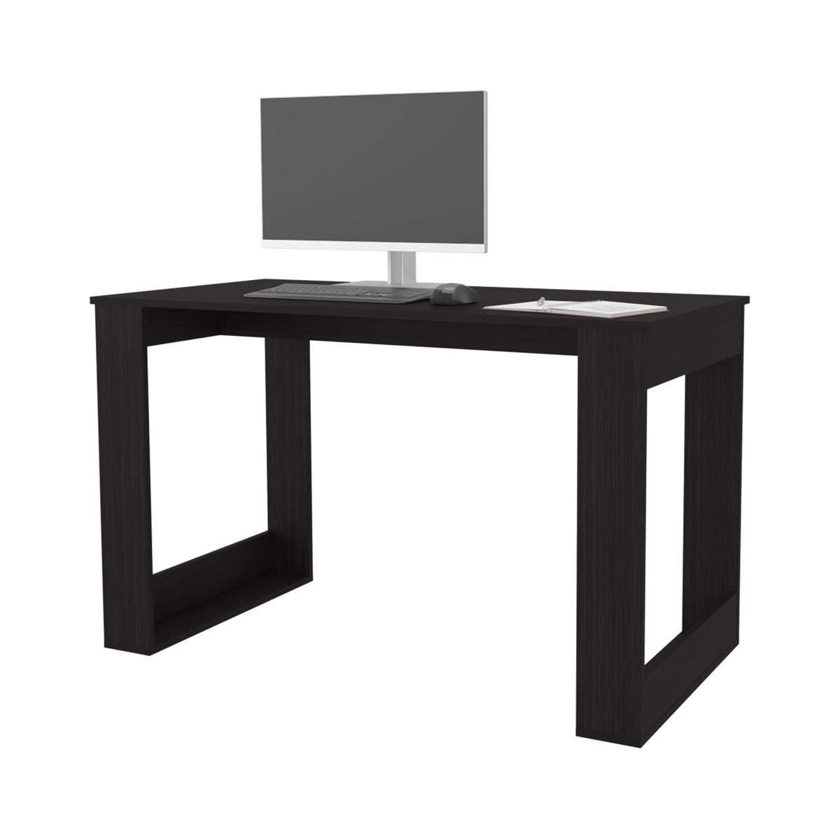 Aurora Writing Computer Desk with Ample Work Surface, Wengue