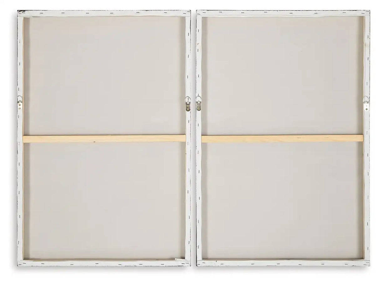 Brockdunn - Wall Art Set (Set of 2) - Tan / Brown - Best Buy Furniture
