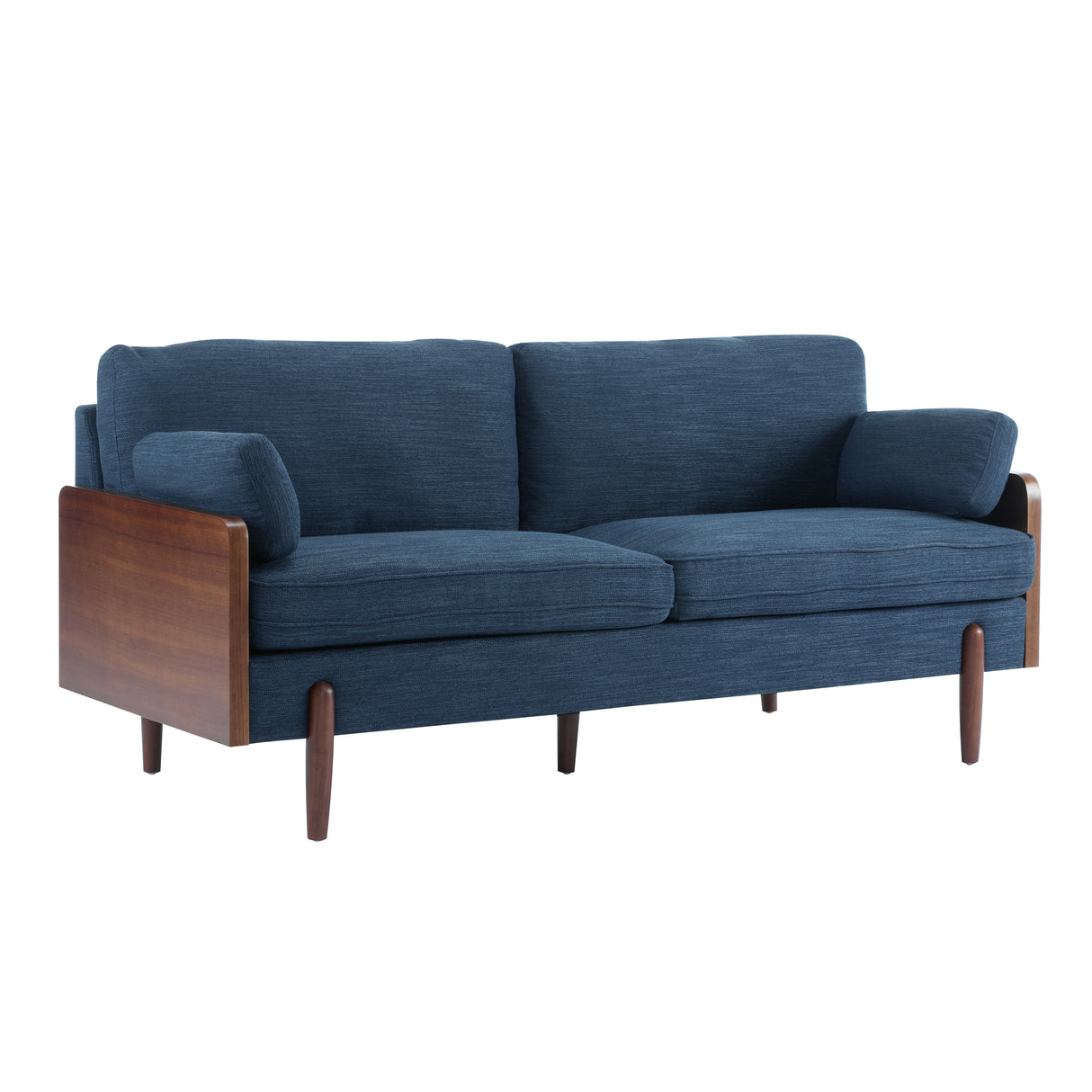 Mid-Century Modern Sofa - Navy
