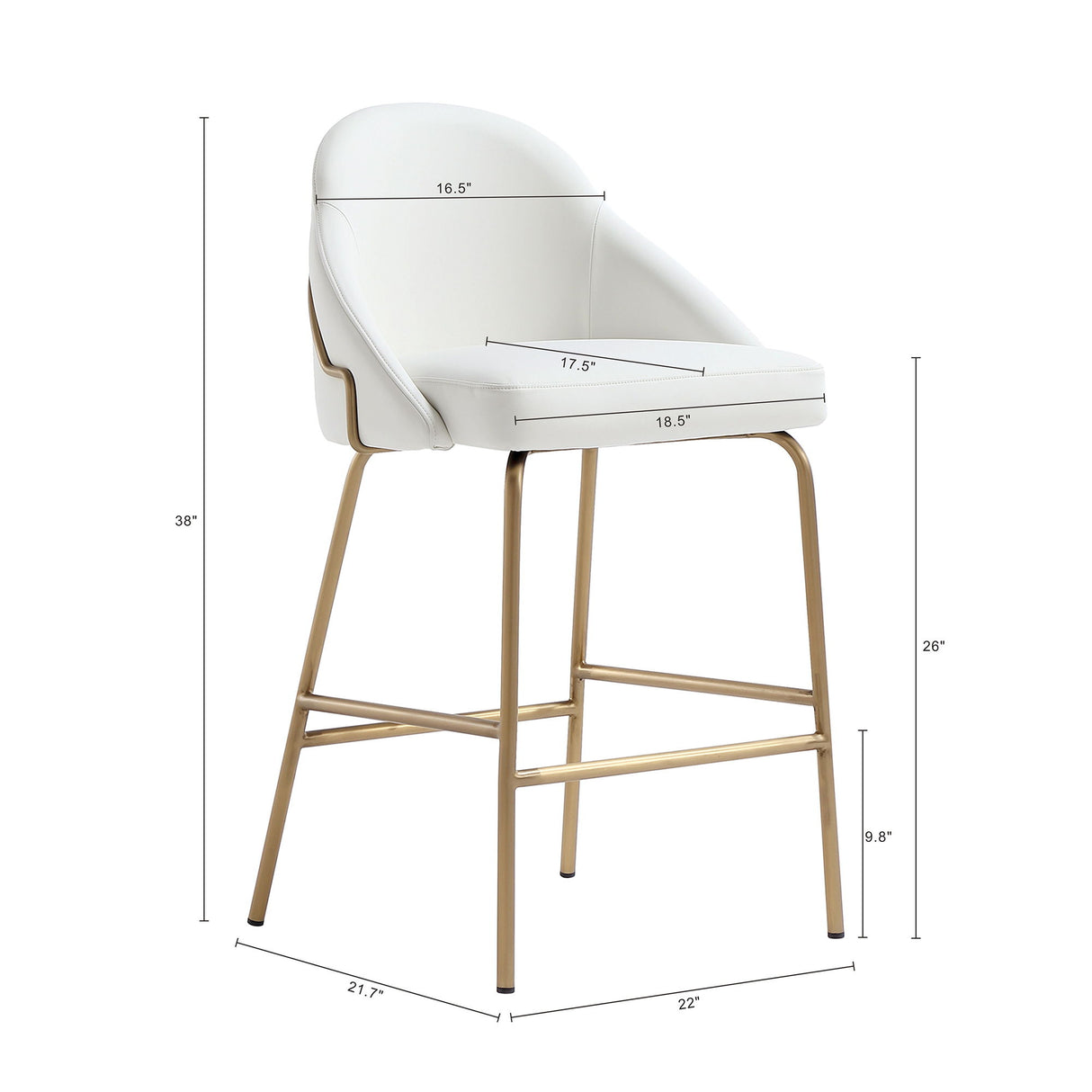 Gracie - Counter Stool