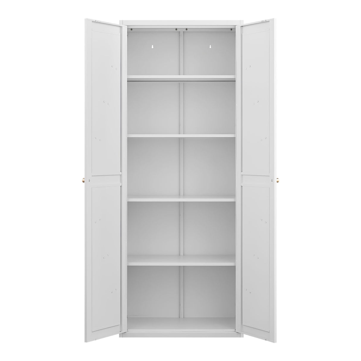 Adjustable 2 Door Storage Cabinet With Adjustable Shelves