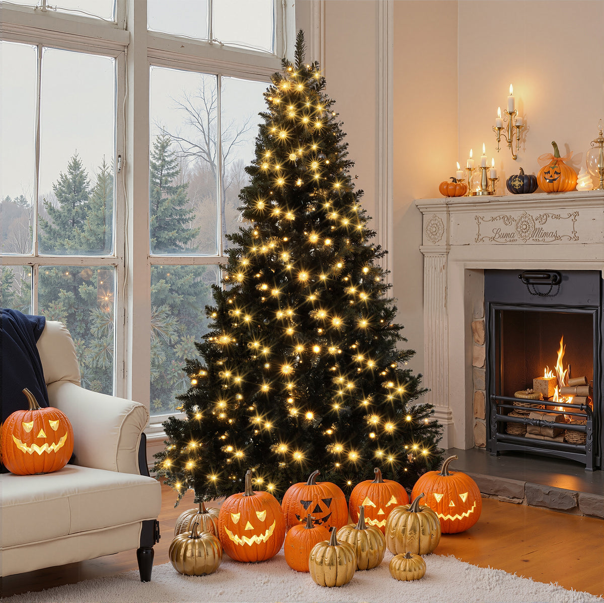 6FT Pre-lit Christmas Tree
