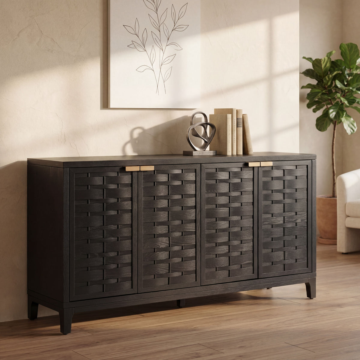 Elegant 59 Inch Sideboard