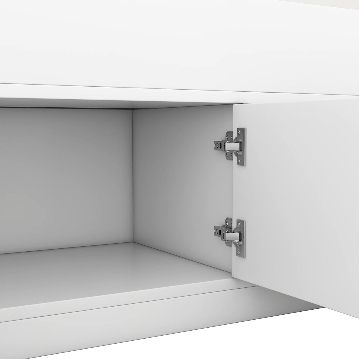 Captain Platform Bed Frame With Storage Bookcases, Shelves, And 4 Drawers