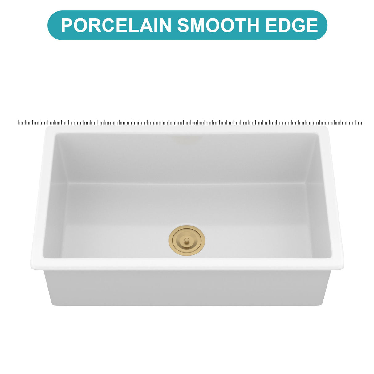 Rectangular Deep Single Bowl Kitchen Sink