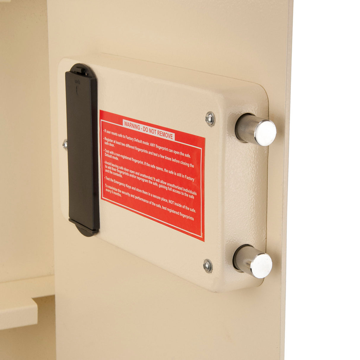 Durable Biometric Wall Safe
